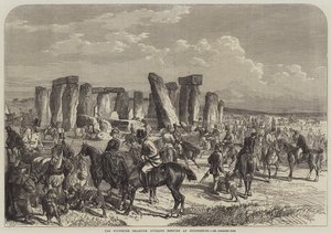 O Encontro de Cursos de Wiltshire Champion em Stonehenge